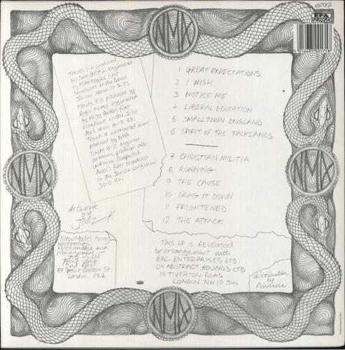 New Model Army Radio Sessions 83-84 vinyl LP album (LP record) UK NMALPRA397435