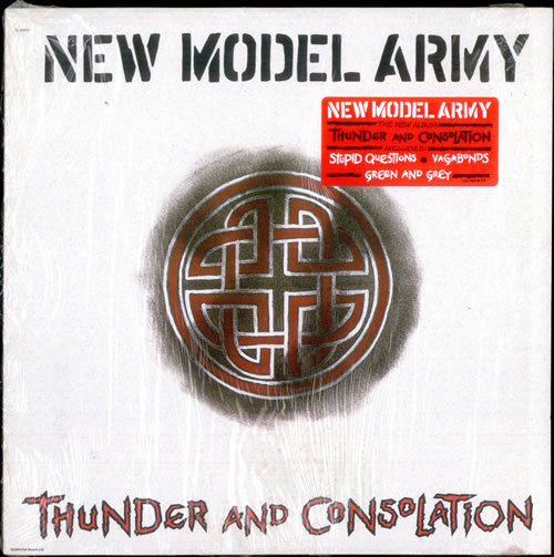 New Model Army Thunder And Consolation vinyl LP album (LP record) US NMALPTH515815