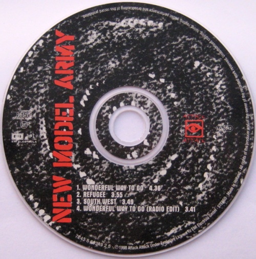 New Model Army Wonderful Way To Go CD single (CD5 / 5") Dutch NMAC5WO543782