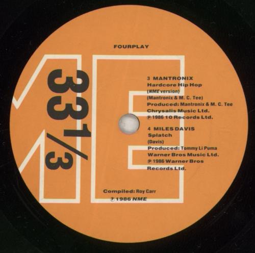 New Musical Express Fourplay 7" vinyl single (7 inch record / 45) UK O5207FO209360