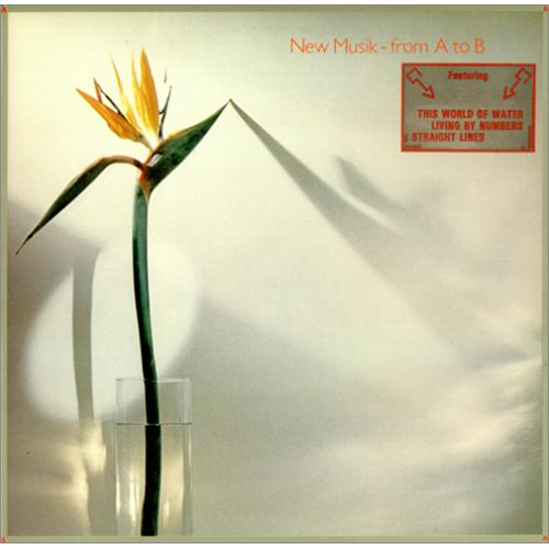 New Musik From A To B - Sticker on sleeve vinyl LP album (LP record) UK NMULPFR129000