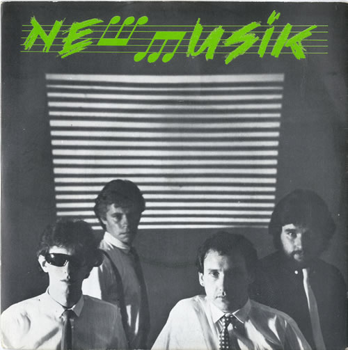 New Musik Straight Lines 7" vinyl single (7 inch record / 45) UK NMU07ST184680