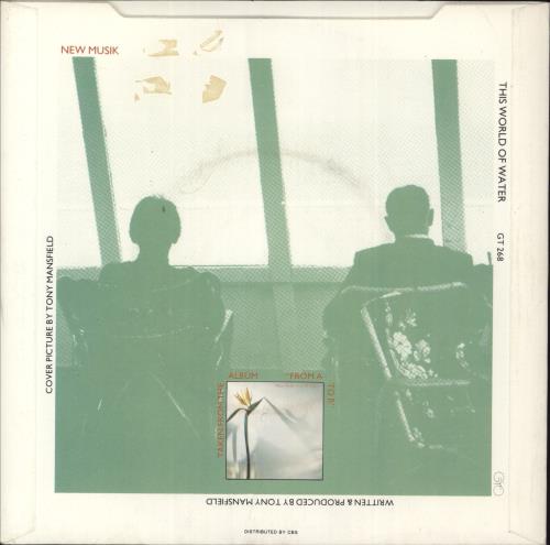 New Musik This World Of Water 7" vinyl single (7 inch record / 45) UK NMU07TH156331
