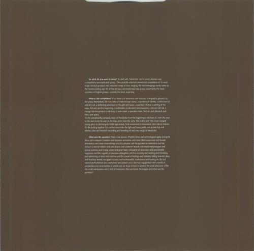 New Order [The Best Of] New Order 2-LP vinyl record set (Double LP Album) UK NEW2LTH179884