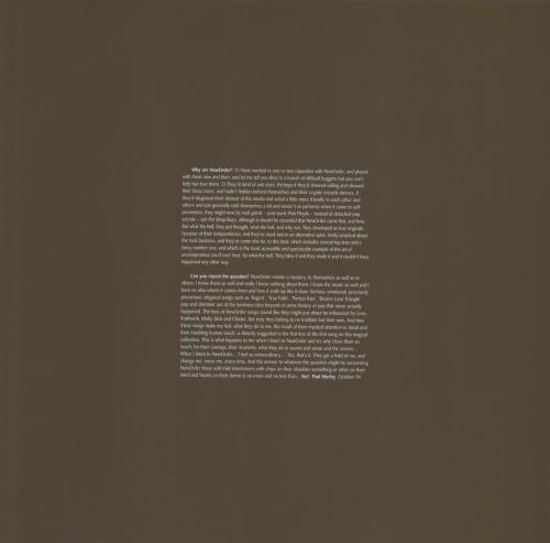 New Order [The Best Of] New Order 2-LP vinyl record set (Double LP Album) UK NEW2LTH179884