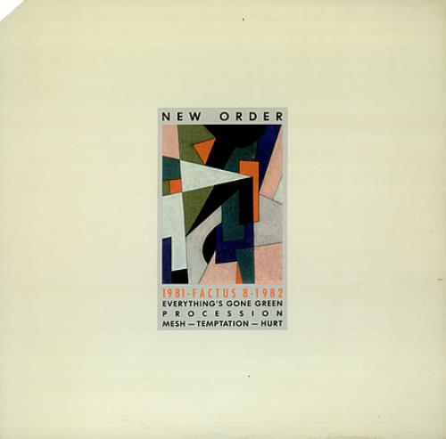 New Order 1981-1982 media press kit US NEWKI426632