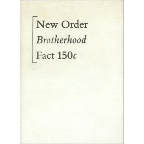 New Order Brotherhood cassette album UK NEWCLBR243018