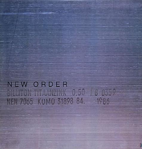 New Order Brotherhood vinyl LP album (LP record) Brazilian NEWLPBR254137