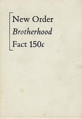 New Order Brotherhood cassette album UK NEWCLBR70204