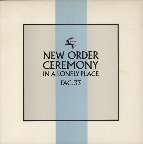 New Order Ceremony 12" vinyl single (12 inch record / Maxi-single) UK NEW12CE878301