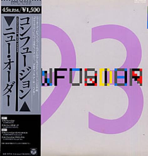 New Order Confusion 12" vinyl single (12 inch record / Maxi-single) Japanese NEW12CO275578
