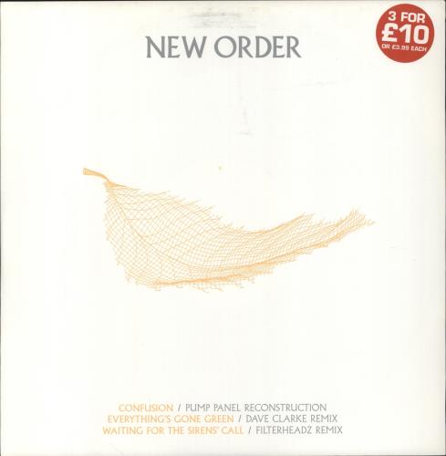 New Order Confusion 12" vinyl single (12 inch record / Maxi-single) UK NEW12CO363733
