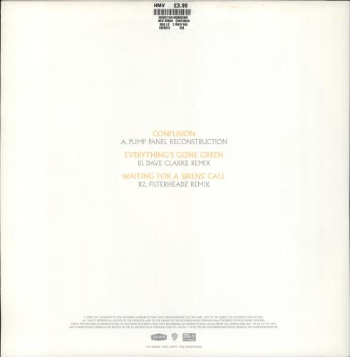 New Order Confusion 12" vinyl single (12 inch record / Maxi-single) UK NEW12CO363733