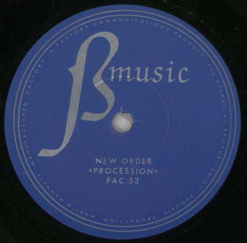 New Order Everything's Gone Green - Red 7" vinyl single (7 inch record / 45) UK NEW07EV419574