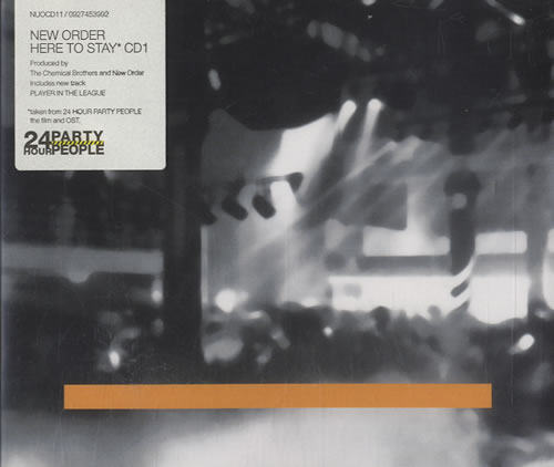 New Order Here To Stay - CD 1 CD single (CD5 / 5") UK NEWC5HE245857