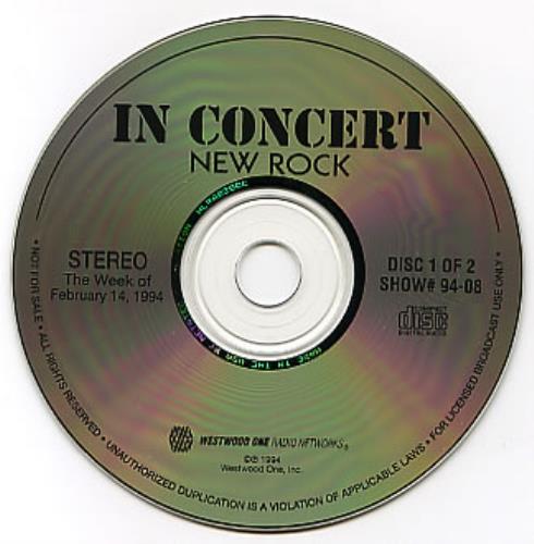 New Order In Concert:new Rock CD album (CDLP) US NEWCDIN130196
