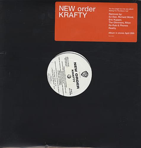 New Order Krafty 12" vinyl single (12 inch record / Maxi-single) US NEW12KR323468