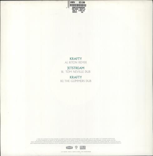 New Order Krafty 12" vinyl single (12 inch record / Maxi-single) UK NEW12KR735238