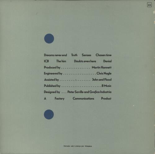 New Order Movement - Mispress vinyl LP album (LP record) Portuguese NEWLPMO199569