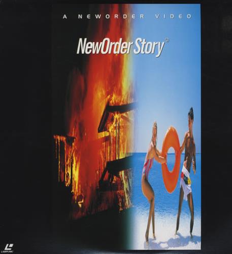 New Order New Order Story laserdisc / lazerdisc Japanese NEWLZNE407157