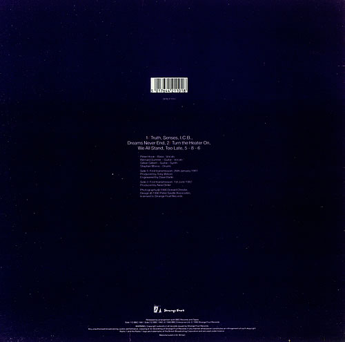 New Order Peel Sessions vinyl LP album (LP record) UK NEWLPPE205498