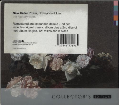 New Order Power Corruption & Lies - Collectors Edition 2 CD album set (Double CD) UK NEW2CPO447611