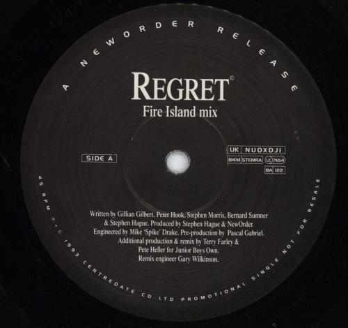 New Order Regret - Double Pack 12" vinyl single (12 inch record / Maxi-single) UK NEW12RE20746