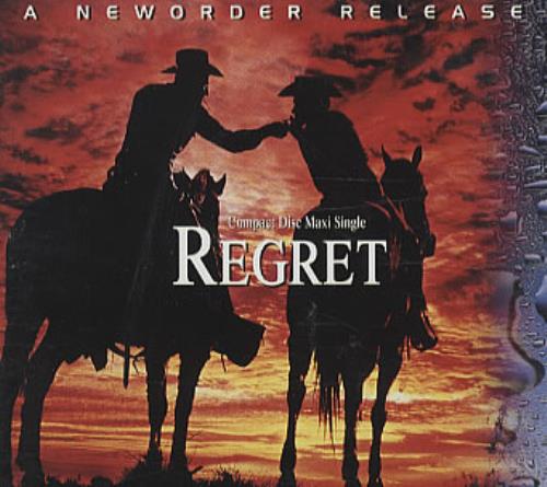 New Order Regret CD single (CD5 / 5") US NEWC5RE16375