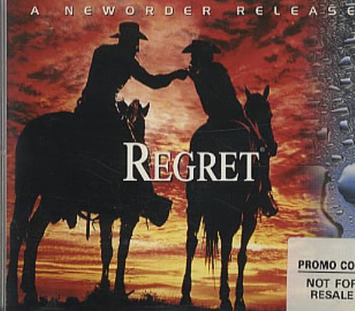 New Order Regret CD single (CD5 / 5") UK NEWC5RE17298