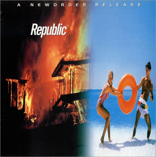 New Order Republic vinyl LP album (LP record) Greek NEWLPRE461555