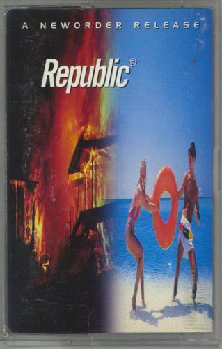 New Order Republic cassette album Turkish NEWCLRE770009