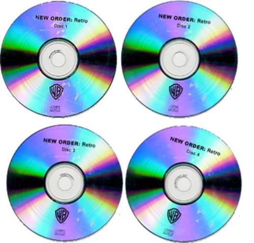 New Order Retro CD-R acetate US NEWCRRE230705