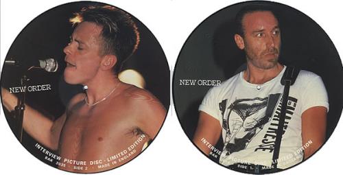 New Order Set Of 2 Interview Picture Discs 12" vinyl single (12 inch record / Maxi-single) UK NEW12SE379087