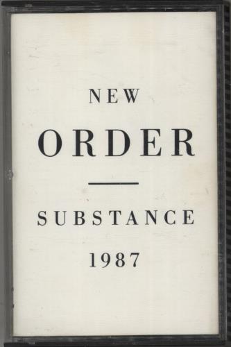 New Order Substance cassette album Canadian NEWCLSU875133