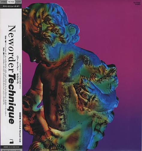 New Order Technique vinyl LP album (LP record) Japanese NEWLPTE368409
