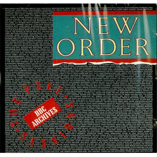 New Order The Peel Sessions CD single (CD5 / 5") UK NEWC5TH415696