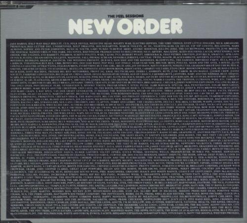 New Order The Peel Sessions CD single (CD5 / 5") UK NEWC5TH52100