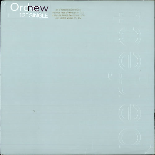 New Order The Perfect Kiss 12" vinyl single (12 inch record / Maxi-single) US NEW12TH67527