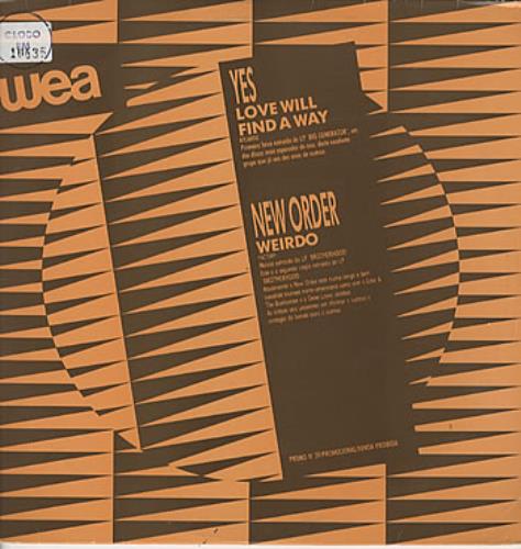 New Order Weirdo 12" vinyl single (12 inch record / Maxi-single) Brazilian NEW12WE318858