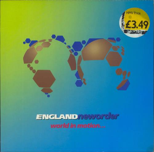 New Order World In Motion - Price stickered 12" vinyl single (12 inch record / Maxi-single) UK NEW12WO815560