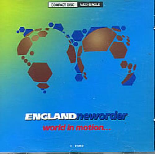 New Order World In Motion CD single (CD5 / 5") US NEWC5WO08210