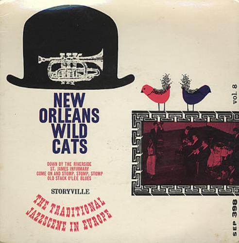 New Orleans Wild Cats New Orleans Wild Cats 7" vinyl single (7 inch record / 45) Danish NWC07NE376969