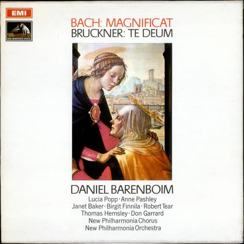 New Philharmonia Orchestra Magnificat / Te Deum vinyl LP album (LP record) UK NV0LPMA526060