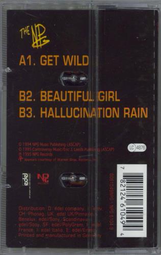 New Power Generation Get Wild cassette single UK NPGCSGE46717