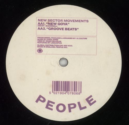 New Sector Movements Groove Now 12" vinyl single (12 inch record / Maxi-single) UK 9O412GR868809