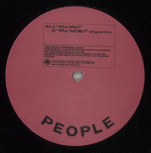 New Sector Movements Voonga Vonge 12" vinyl single (12 inch record / Maxi-single) UK 9O412VO868801
