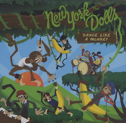 New York Dolls Dance Like A Monkey CD single (CD5 / 5") US NYDC5DA370743