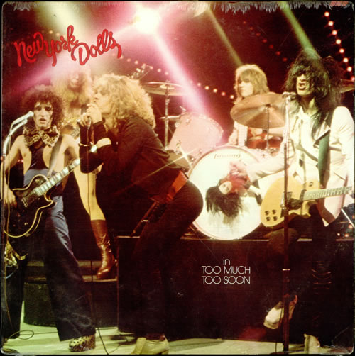 New York Dolls In Too Much Too Soon - Sealed vinyl LP album (LP record) US NYDLPIN517448