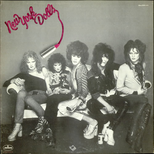 New York Dolls New York Dolls vinyl LP album (LP record) US NYDLPNE525471