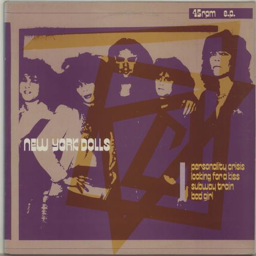 New York Dolls Personality Crisis 12" vinyl single (12 inch record / Maxi-single) French NYD12PE106864